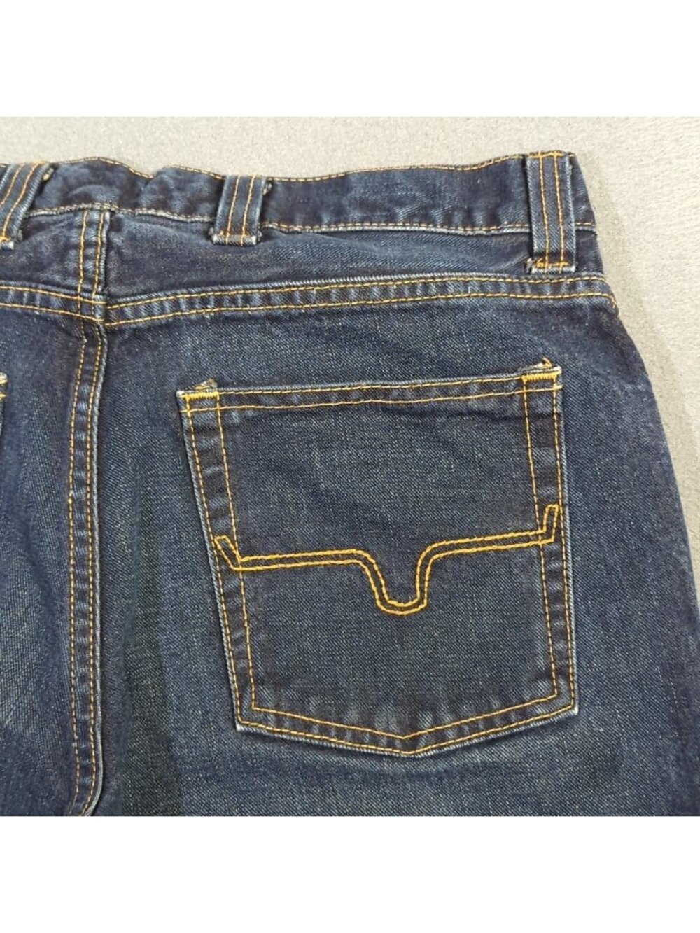 Kimes Ranch Jeans Mens 32x34 Blue Watson Relaxed Fit Boot Cut Western Denim
